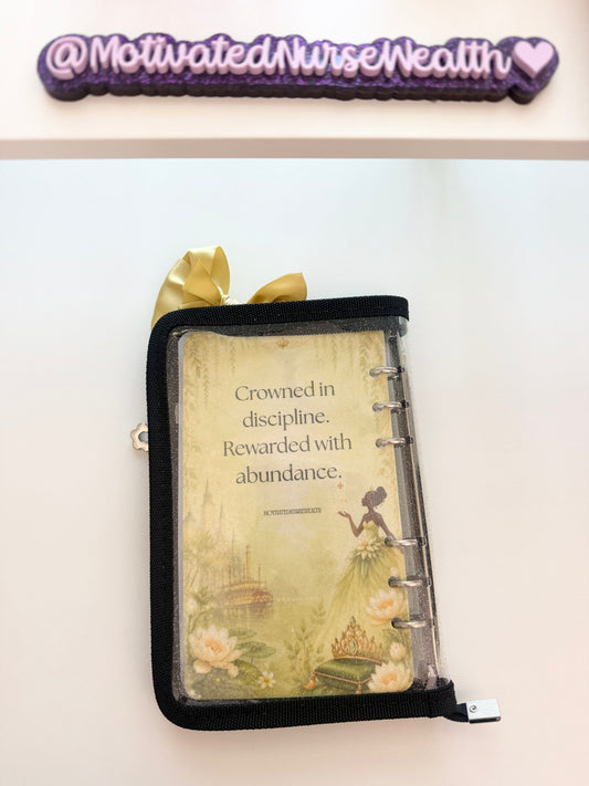 Princess Tiana Inspired Savings Challenge Binder | Budget Binder & Savings Challenge