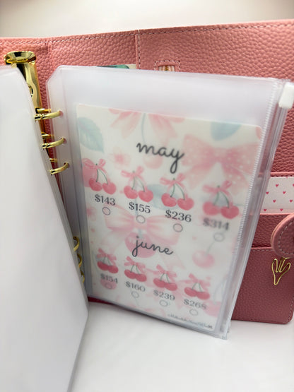 $10,000 Savings Challenge A5 Binder