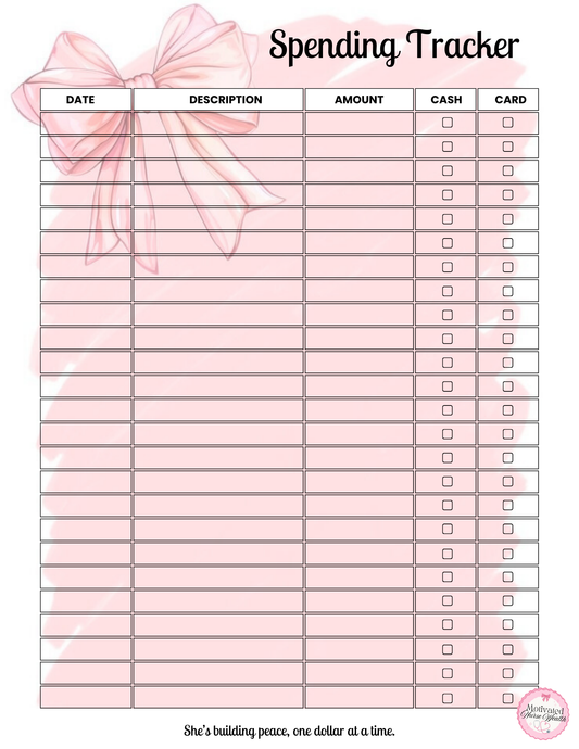Spending Tracker
