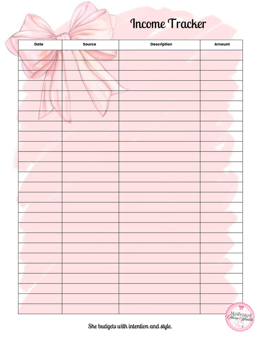 Income Tracker