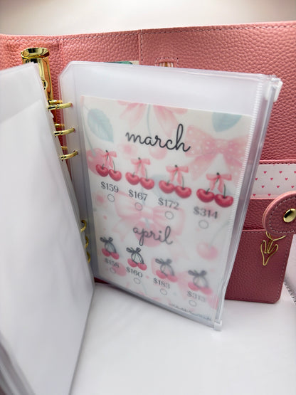 $10,000 Savings Challenge A5 Binder