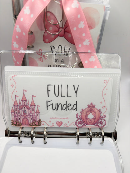 Minnie $820 Savings Challenge Binder