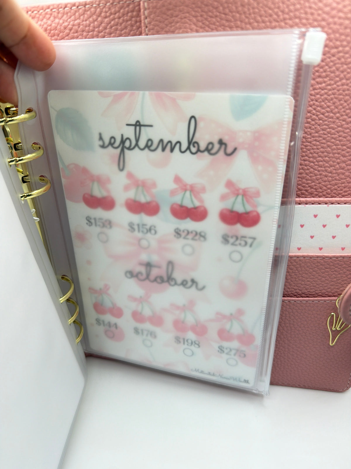 $10,000 Savings Challenge A5 Binder