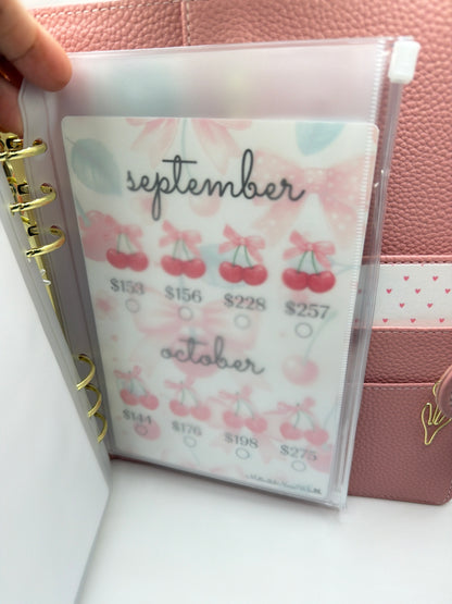 $10,000 Savings Challenge A5 Binder