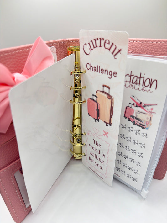 Take the Trip Travel Savings Binder | A6 Vacation Budget Binder
