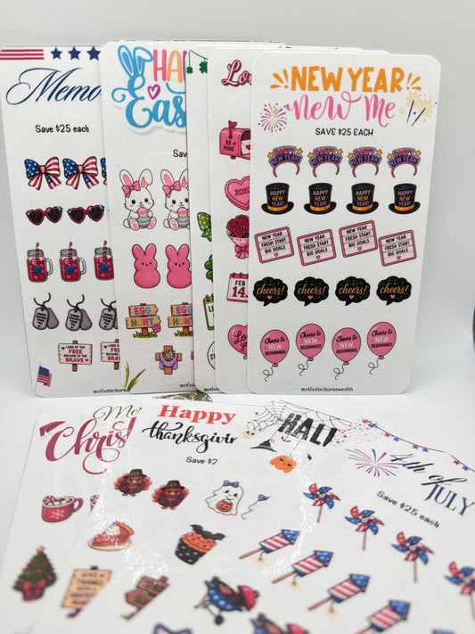 Holiday Savings Challenge Bundle | A6 Savings Challenge Set
