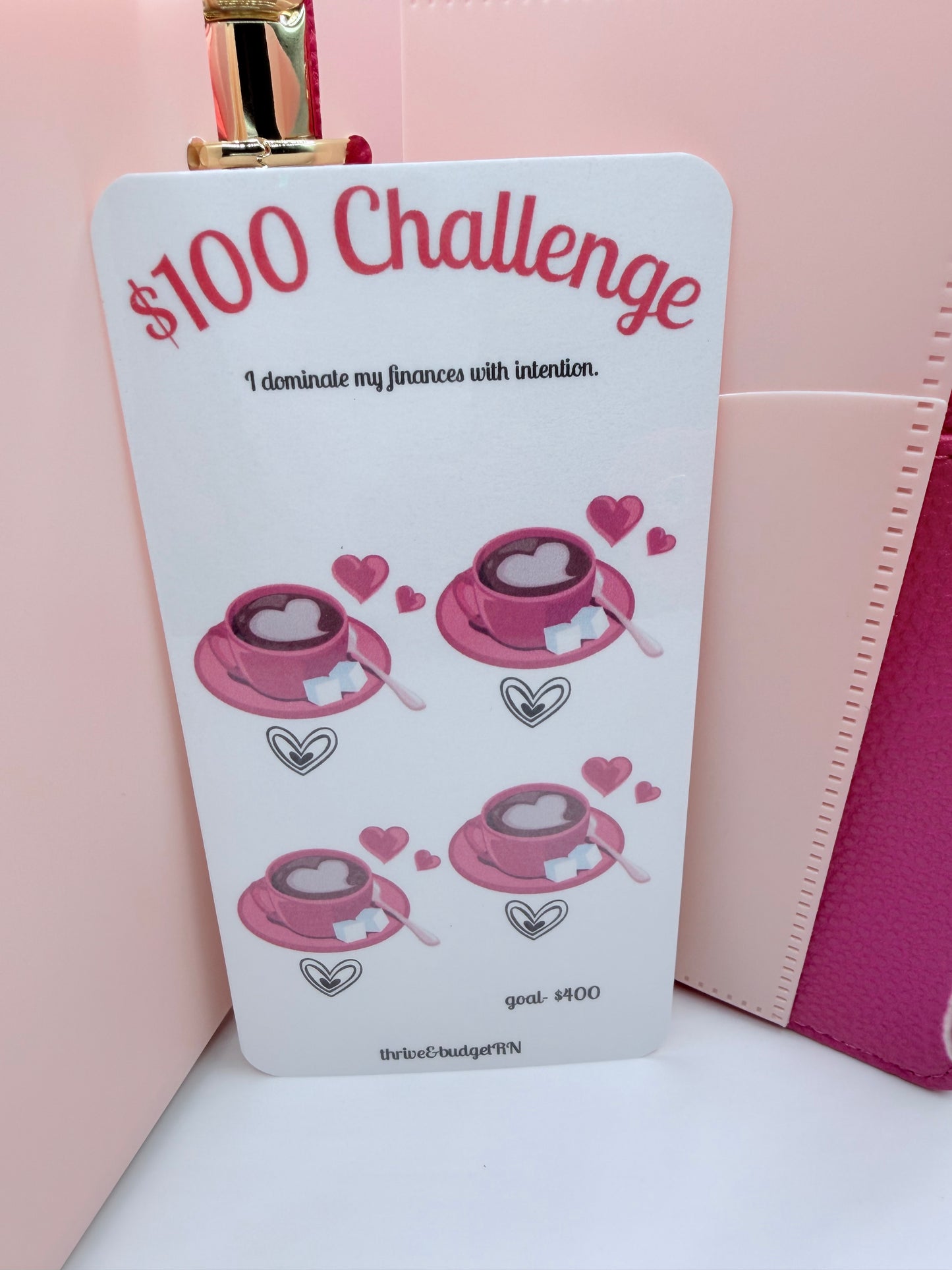 Coffee First, Bills Later $2,000 Savings Challenge Binder ☕