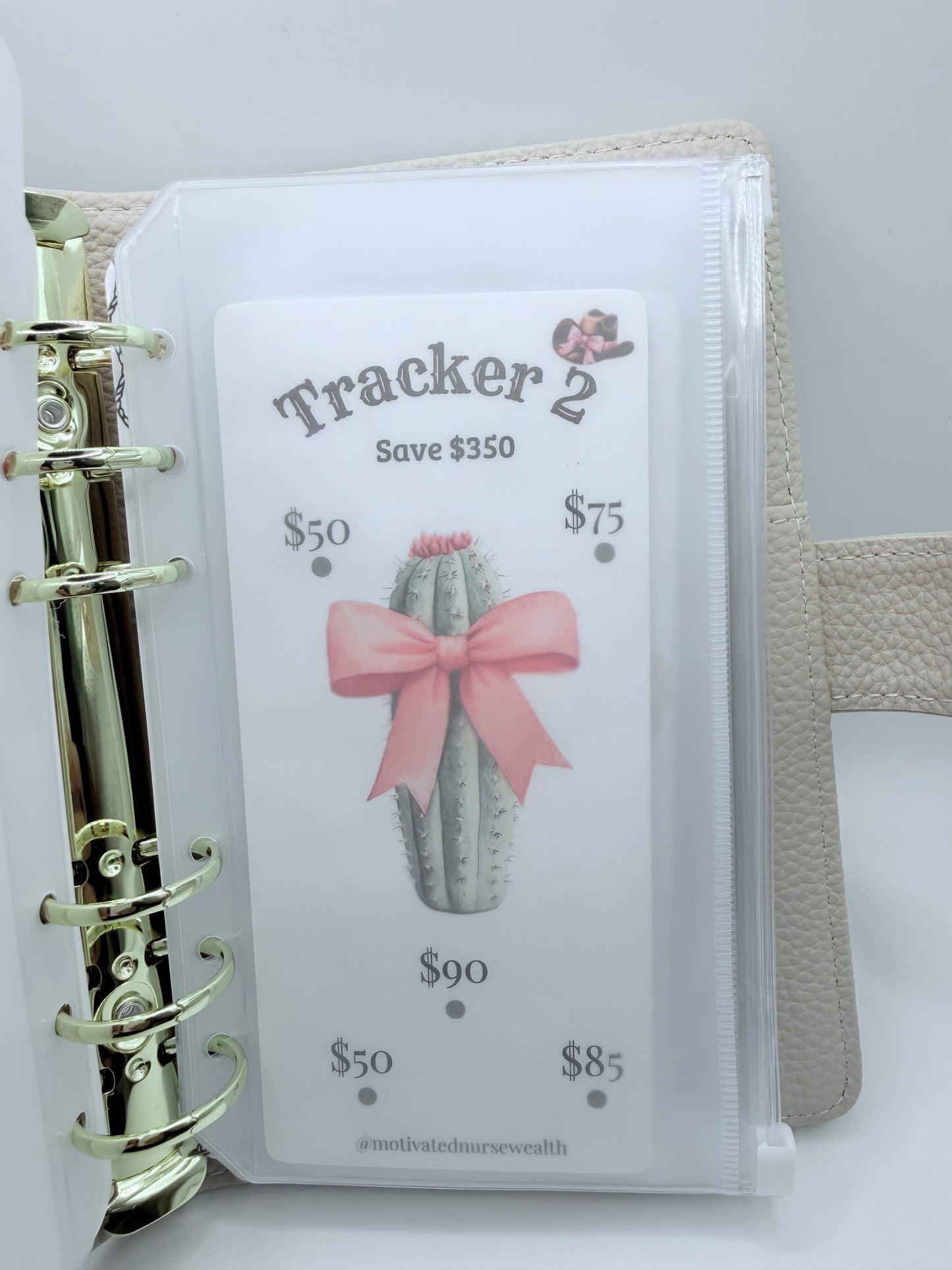 Saddle Up and Save Highland Cow Binder Set 1500 Savings Challenge
