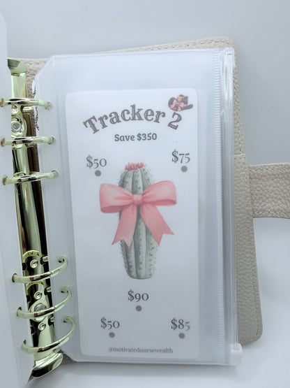 Saddle Up and Save Highland Cow Binder Set 1500 Savings Challenge