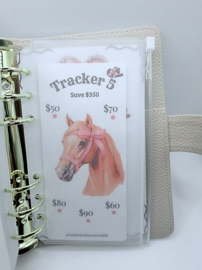 Saddle Up and Save Highland Cow Binder Set 1500 Savings Challenge