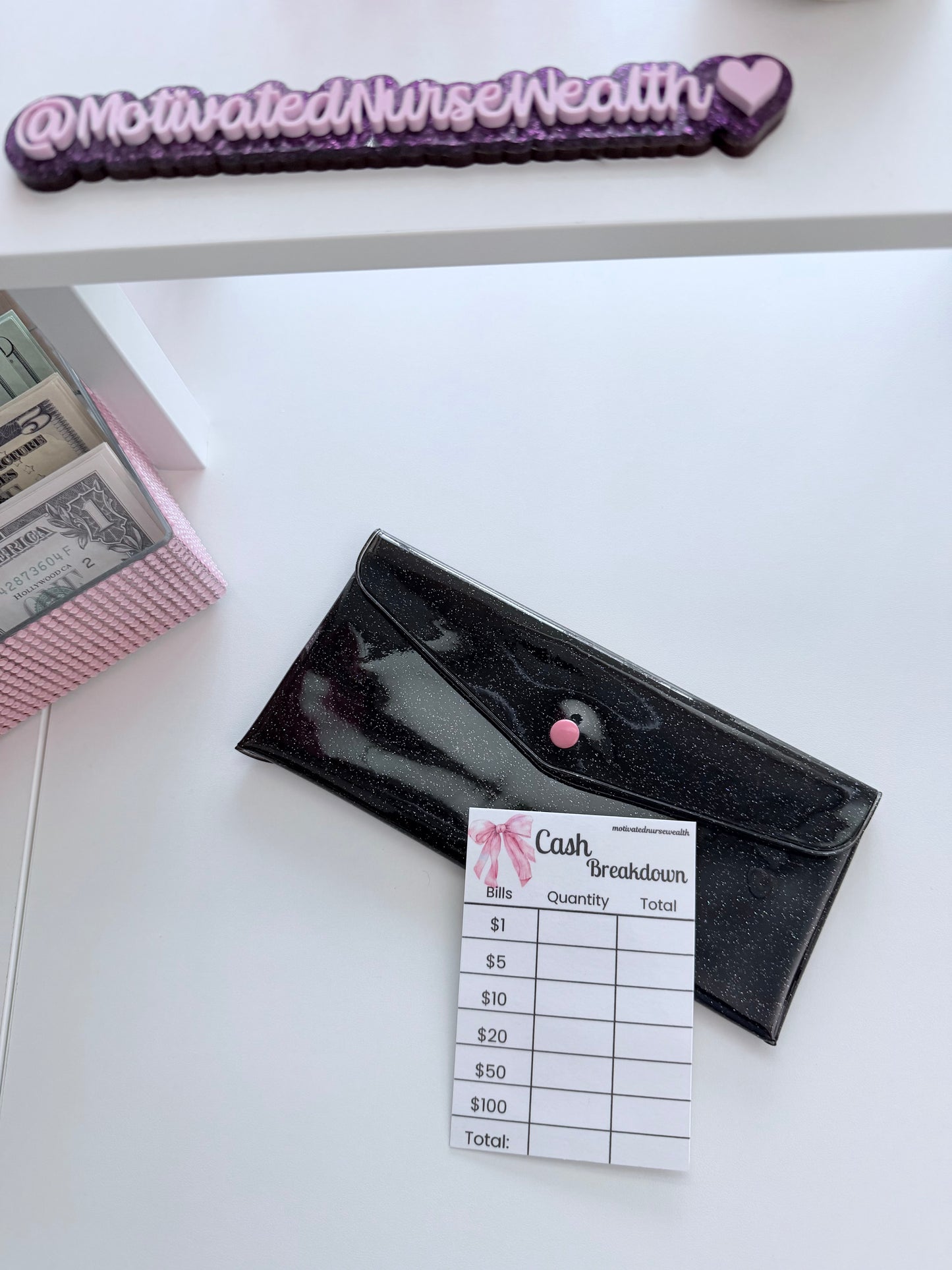 Bank Organizer for Cash Stuffing