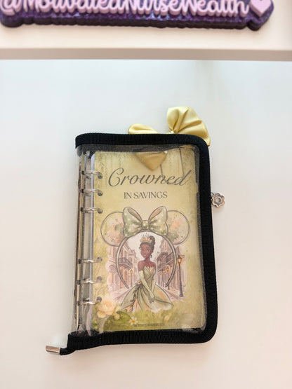 Princess Tiana Inspired Savings Challenge Binder | Budget Binder & Savings Challenge
