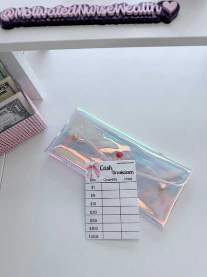 Bank Organizer for Cash Stuffing
