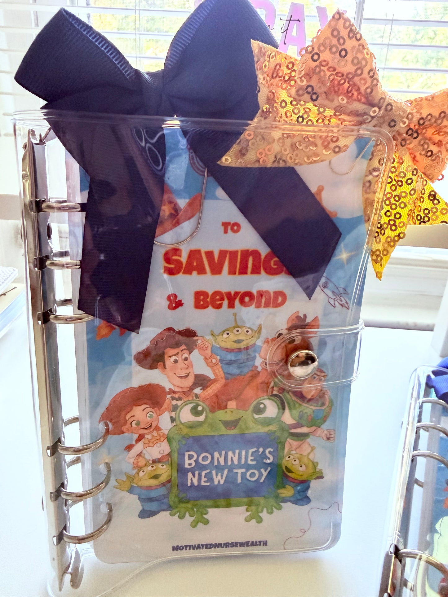 Toy Story Savings Adventure Binder | $1,000 Savings Challenge | 5 Character Challenges