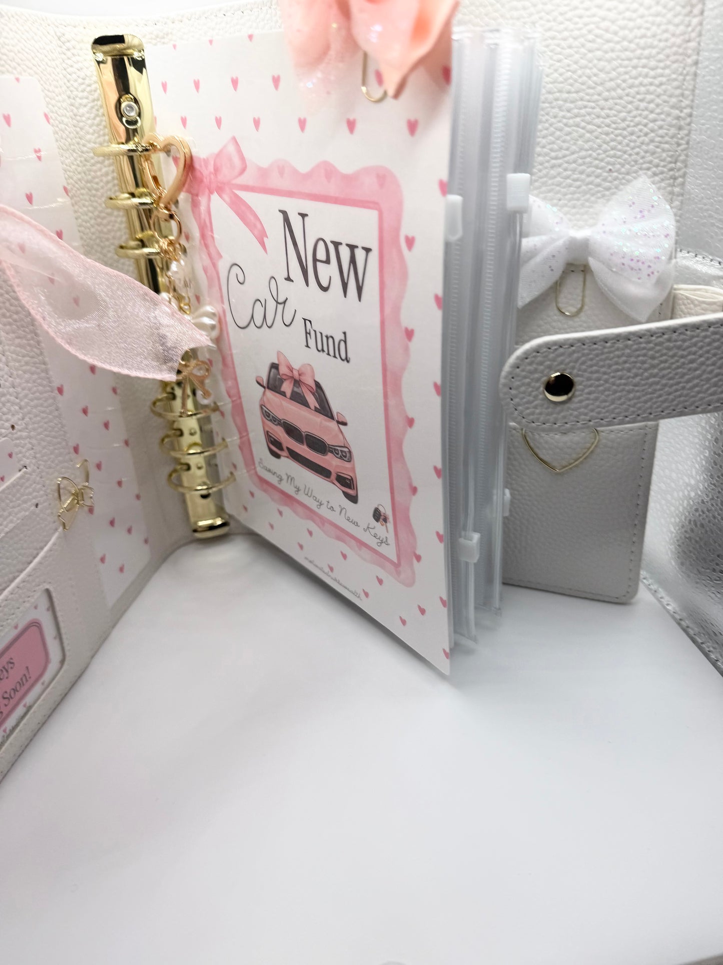 New Car Fund A5 Savings Binder | Save $20,000+ for Your Next Vehicle | Cash Stuffing Binder | Budget Binder | Sinking Fund Binder