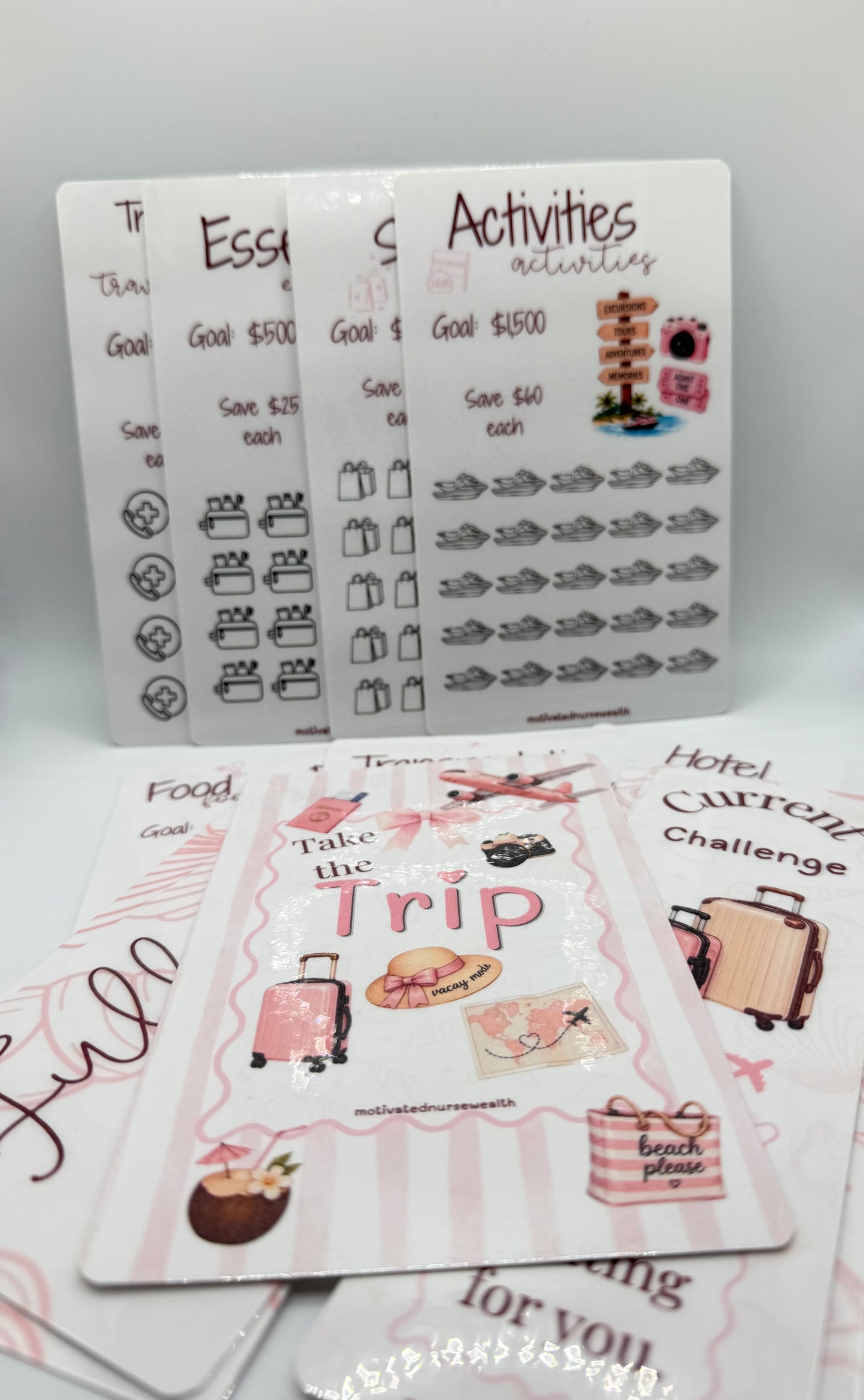 Take the Trip Travel Savings Binder | A6 Vacation Budget Binder
