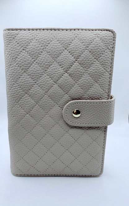 A6 Quilted Savings Binder | Cash Stuffing Binder