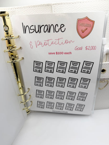 New Car Fund A5 Savings Binder | Save $20,000+ for Your Next Vehicle | Cash Stuffing Binder | Budget Binder | Sinking Fund Binder