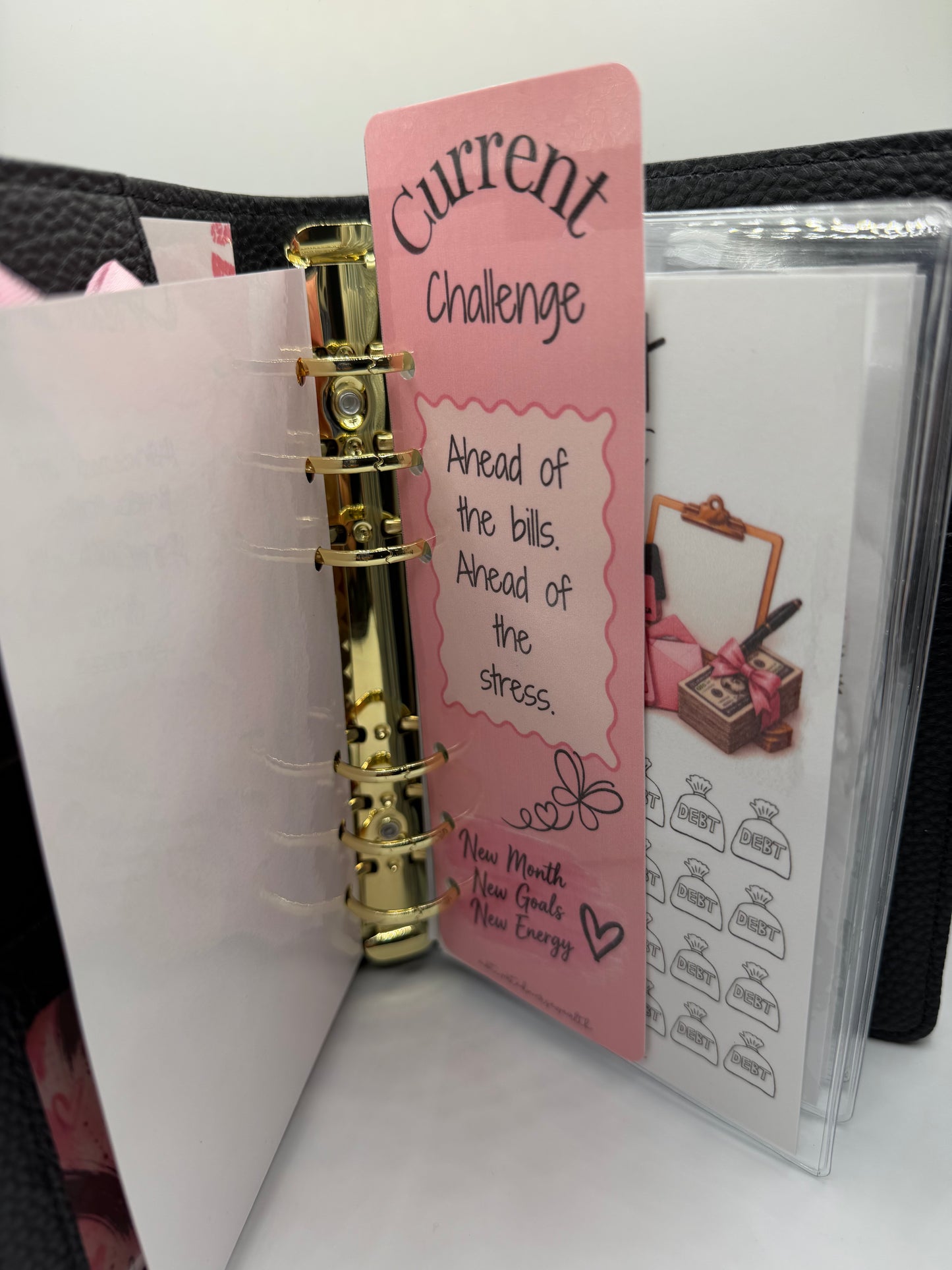 One Month Ahead Savings Binder | Build Your Financial Cushion